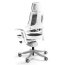 Unique Wau fotel biurowy biały/tkanina steelblue W-609-W-BL414 - zdjęcie 3