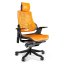 Unique Wau fotel biurowy czarny/elastomer mango W-609-B-TPE-12 - zdjęcie 1