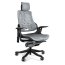 Unique Wau fotel biurowy czarny/elastomer szary W-609-B-TPE-8 - zdjęcie 1