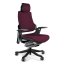 Unique Wau fotel biurowy czarny/tkanina burgundy W-609-B-BL403 - zdjęcie 1