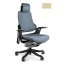 Unique Wau fotel biurowy czarny/tkanina buttercup W-609-B-BL407 - zdjęcie 1