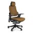Unique Wau fotel biurowy czarny/tkanina khaki W-609-B-BL408 - zdjęcie 1