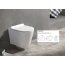 UpTrend Amaro Zestaw Toaleta WC 48x36x32,5 cm bez kołnierza krótka + deska wolnoopadająca biały połysk TR2217 - zdjęcie 8