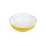 UpTrend Cleo Umywalka nablatowa 38,5 cm żółty połysk/biały połysk UP4004-2-B6+B20 - zdjęcie 1