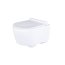 UpTrend Corona Zestaw Toaleta WC 50x35,5x34,5 cm bez kołnierza + deska wolnoopadająca biały połysk TR2197 - zdjęcie 1