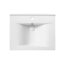 UpTrend Gemini 60 Umywalka wisząca lub meblowa 60x47 cm biały połysk TR4270D - zdjęcie 4