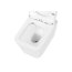 UpTrend Gravis Zestaw Toaleta WC 50,5x35x34,5 cm bez kołnierza + deska wolnoopadająca biały połysk TR2216 - zdjęcie 4