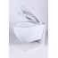 UpTrend Milagro Zestaw Toaleta WC 52,5x35,8x34,8 cm bez kołnierza + deska wolnoopadająca biały połysk TR2210 - zdjęcie 7