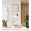 UpTrend Nook Zestaw Szafka podumywalkowa 55x22x65 cm biały mat/uchwyty czarny mat + umywalka meblowa biała 010-SU55-04+TR41366 - zdjęcie 6