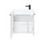 UpTrend Nook Zestaw Szafka podumywalkowa 55x22x65 cm Rose mat/uchwyty czarny mat + umywalka meblowa biała 010-SU55-12+TR41366 - zdjęcie 2