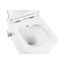 UpTrend Orion Zestaw Toaleta WC z funkcją bidetu 51x35x34,7 cm bez kołnierza + deska wolnoopadająca biały połysk TR2237 - zdjęcie 4
