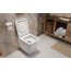 UpTrend Orion Zestaw Toaleta WC z funkcją bidetu 51x35x34,7 cm bez kołnierza + deska wolnoopadająca biały połysk TR2237 - zdjęcie 6