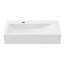 UpTrend Reno Umywalka wisząca lub nablatowa 66x37,5 cm biały połysk TR4310 - zdjęcie 2