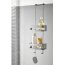 Emco System 2 Półka prysznicowa z dwoma koszykami 22,5x9,7x70,3 cm chrom 354500125 - zdjęcie 3