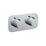 Vado Tablet Bateria wannowo-prysznicowa podtynkowa chrom TAB-148/2-H-ALT-C/P - zdjęcie 1