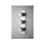 Vado Tablet Trzyuchwytowa bateria prysznicowa podtynkowa chrom TAB-128/3-ALT-C/P - zdjęcie 2