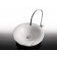 Valdama Swing Umywalka nablatowa 48 cm, biały połysk SWL0100 - zdjęcie 2