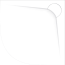Vayer Boomerang Brodzik półokrągły 100x100x3 cm, biały 100.100.002.2-3.0.0.0 - zdjęcie 1