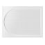 Vayer Citizen Virgo Brodzik prostokątny 140x70x3 cm konglomeratowy, biały 140.070.001.2-1.0.0.0.0 - zdjęcie 1