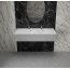 Vayer Norma-D Umywalka wpuszczana w blat podwójna 191,2x50 cm biała 191.050.011.3-1.0.1.2.1 - zdjęcie 3