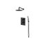 Vedo Aletta Nero III Zestaw prysznicowy podtynkowy termostatyczny z deszczownicą 30 cm czarny mat VBA5223/30/CZ/TERMO - zdjęcie 1