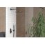 Vedo Aletta Nero III Zestaw prysznicowy podtynkowy z deszczownicą 30 cm czarny mat VBA5223/25/CZ - zdjęcie 10