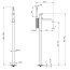 Vema Tiber Steel Bateria wolnostojąca stal nierdzewna V17195 - zdjęcie 2
