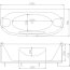 Victory Spa Creation Collection Alcor Wanna owalna 190x90x70 cm z systemem 3 Combi Massage, biała NVS.680.910.03.1 - zdjęcie 3
