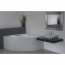 Victory Spa Classic Curacao Wanna narożna 145x145x70 cm z systemem 2 Water Massage, biała NVS.250.910.02.1 - zdjęcie 5