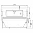 Victory Spa Creation Collection Delphinus Wanna prostokątna 180x80x64 cm z systemem 4 Maxi Massage, biała NVS.710.910.04.1 - zdjęcie 3