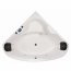 Victory Spa Vivera Elegance Wanna narożna 145x145x66 cm, biała OEL.840.910.00.1 - zdjęcie 1