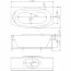 Victory Spa Classic Grenada Wanna prostokątna 170x87x64 cm z systemem 2 Water Massage, biała NVS.370.910.02.1 - zdjęcie 3