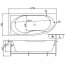 Victory Spa Star Collection Diamond Wanna narożna 175x90x64 cm z systemem 1 Soft Massage, biała NVS.290.910.01.1 - zdjęcie 3