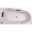 Victory Spa Star Collection Diamond Wanna narożna 155x90x64 cm z systemem 2 Water Massage, biała NSC.300.910.02.1 - zdjęcie 1