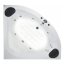 Victory Spa Vivera Malta Wanna narożna 142x142x64 cm z systemem 3 Combi Massage, biała OOV.020.910.03.1 - zdjęcie 1