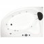 Victory Spa Vivera Saba Wanna narożna 140x90x64 cm z systemem 2 Water Massage, biała OOV.080.910.02.1 - zdjęcie 1