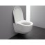 Viega Prevista Dry Zestaw stelaż podtynkowy WC + wsporniki + przycisk czarny mat + toaleta WC 53x36 cm bez kołnierza z deską wolnoopadającą Slim biała 771973+796389+678630+H8669560000001  - zdjęcie 13