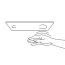 Viega Visign for More 100 Przycisk spłukujący WC aluminium mat 8352.1 / 597 443 - zdjęcie 3