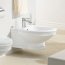 Villeroy & Boch Amadea Bidet podwieszany 39x64,5 cm z przelewem i z powłoką CeramicPlus, biały Star White 7E86B1R2 - zdjęcie 2