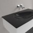 Villeroy & Boch Antao Umywalka meblowa 100x50 cm bez otworu na baterię czarny mat z powłoką CeramicPlus 4A76A3R7 - zdjęcie 6