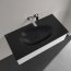 Villeroy & Boch Antao Umywalka meblowa 100x50 cm bez otworu na baterię czarny mat z powłoką CeramicPlus 4A76A3R7 - zdjęcie 2