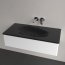 Villeroy & Boch Antao Umywalka meblowa 100x50 cm bez otworu na baterię czarny mat z powłoką CeramicPlus 4A76A3R7 - zdjęcie 7