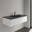 Villeroy & Boch Antao Umywalka meblowa 100x50 cm z otworem na baterię czarny mat z powłoką CeramicPlus 4A76A2R7 - zdjęcie 8