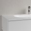 Villeroy & Boch Antao Umywalka meblowa 100x50 cm z otworem na baterię z przelewem biały mat z powłoką CeramicPlus 4A76ABRW - zdjęcie 4