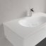 Villeroy & Boch Antao Umywalka meblowa 100x50 cm z otworem na baterię z przelewem biały mat z powłoką CeramicPlus 4A76ABRW - zdjęcie 6