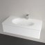 Villeroy & Boch Antao Umywalka meblowa 100x50 cm z otworem na baterię z przelewem biały mat z powłoką CeramicPlus 4A76ABRW - zdjęcie 7