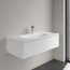 Villeroy & Boch Antao Umywalka meblowa 100x50 cm z otworem na baterię z przelewem biały mat z powłoką CeramicPlus 4A76ABRW - zdjęcie 8