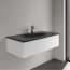 Villeroy & Boch Antao Umywalka meblowa 100x50 cm z otworem na baterię z przelewem czarny mat z powłoką CeramicPlus 4A76ABR7 - zdjęcie 7