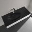 Villeroy & Boch Antao Umywalka meblowa 120x50 cm bez otworu na baterię czarny mat z powłoką CeramicPlus 4A77L3R7 - zdjęcie 2