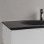 Villeroy & Boch Antao Umywalka meblowa 120x50 cm z otworem na baterię czarny mat z powłoką CeramicPlus 4A77L2R7 - zdjęcie 4